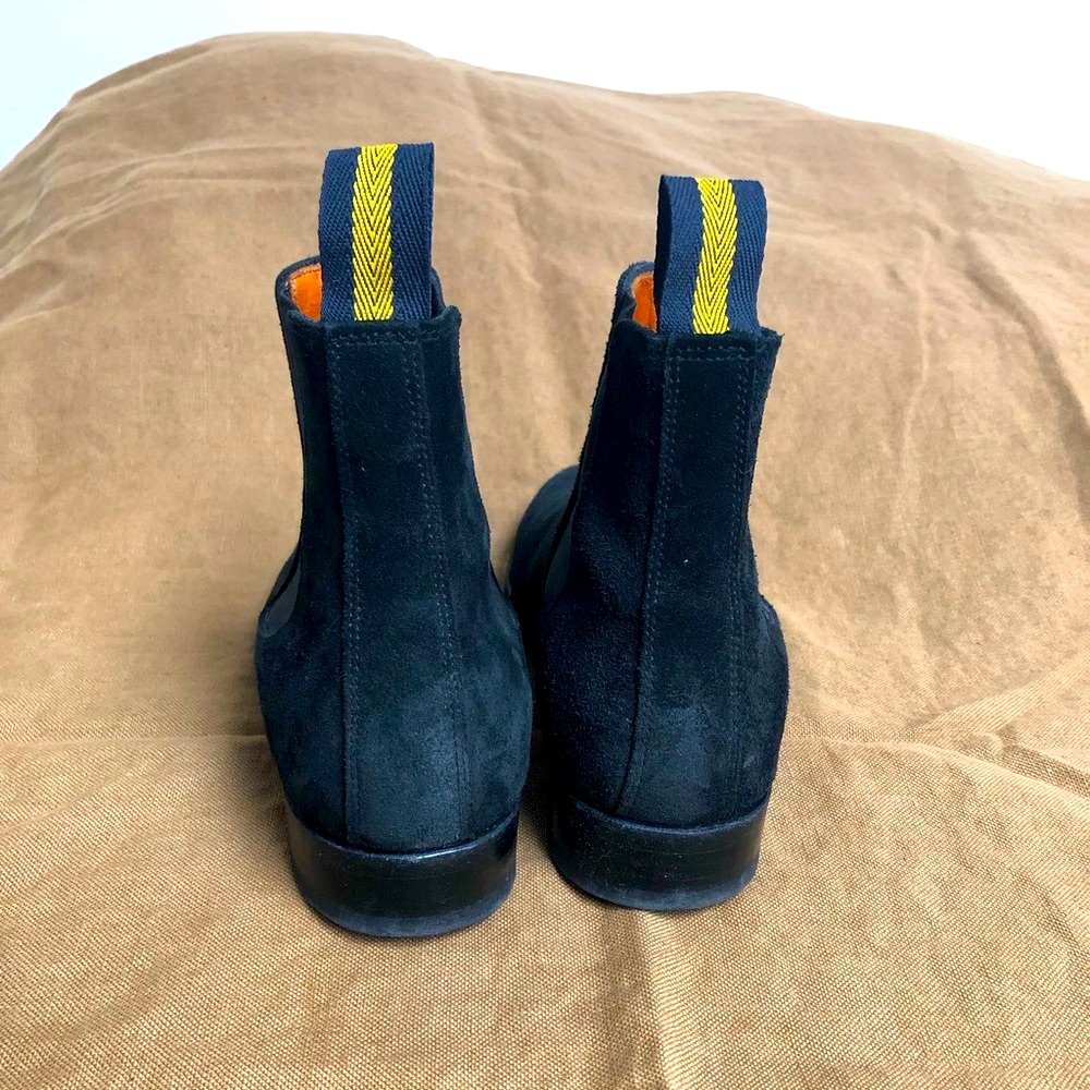Suede Chelsea Boots Black Sz 9